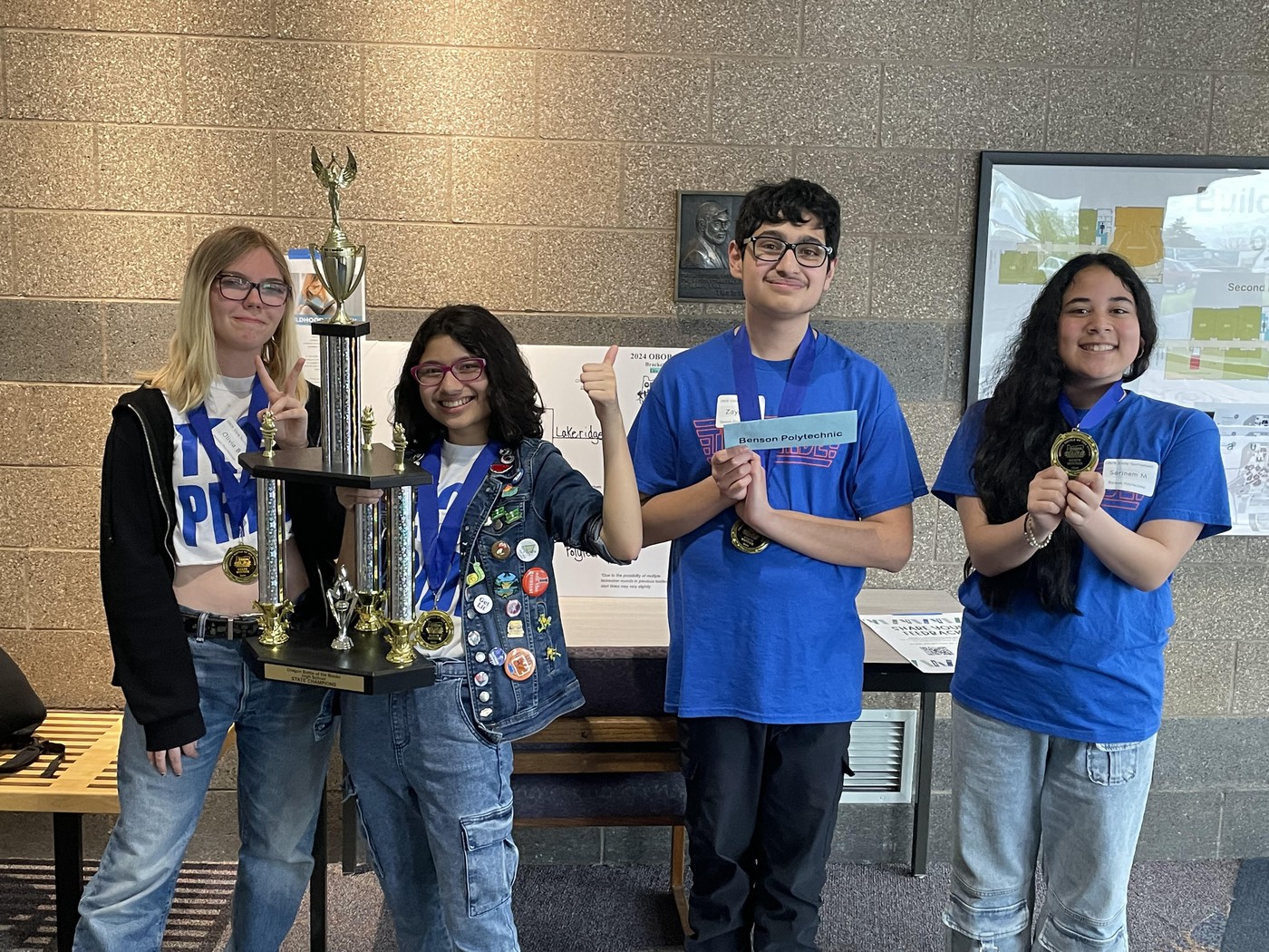 Benson wins OBOB State Championship Benson Polytechnic High School